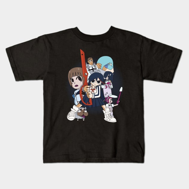 Ryuko Matoi vs The School Kids T-Shirt by NumFortyTwo